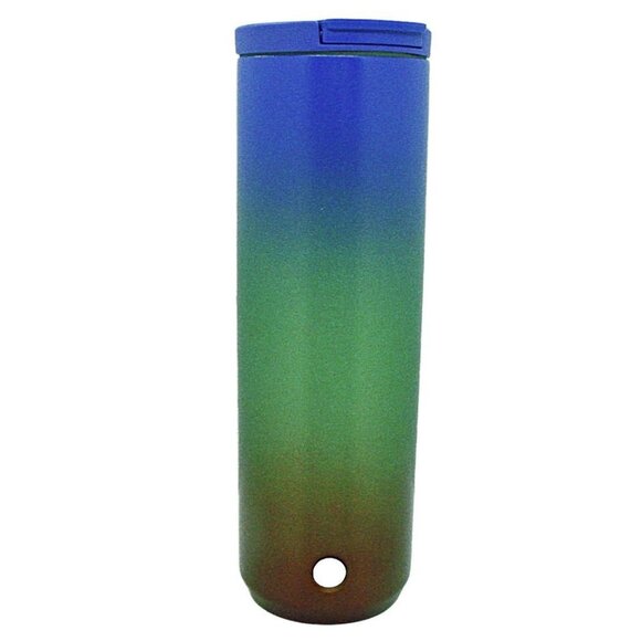 Starbucks Other - Starbucks Ombre Rainbow Blue Green Red Insulated Vacuum Tumbler 16 oz